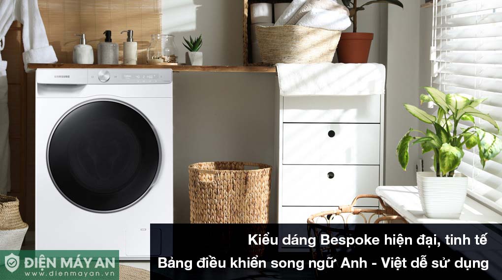 Máy Giặt Samsung AI EcoBubble Inverter 11 Kg WW11CGP44DSHSV